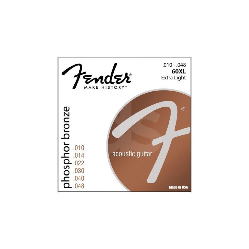 Encordado Fender GUIT ELEC ACUS 60XL 10 48 0730060 Duosonic Bogota