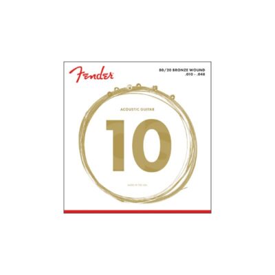 Encordado Fender GUIT FOLK 80 20 70XL 10 48 BRONCE Duosonic Bogota