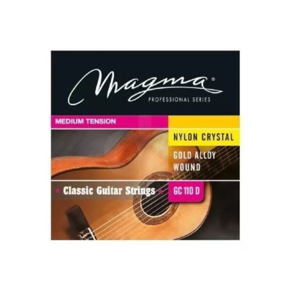 Encordado guitarra acústica Magma GC110D Duosonic Bogota