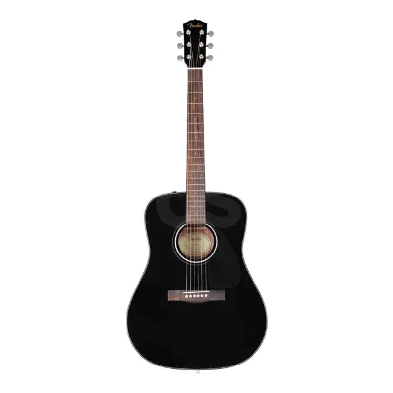 Guitarra acústica Fender CD 60 DREAD BK 0970110206 Duosonic Bogota