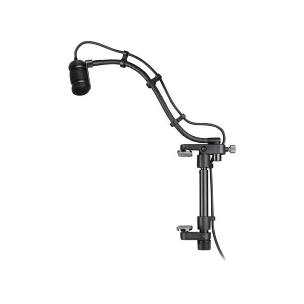 Micrófono de condensador cardioide para instrumentos con sistema de montaje Audiotechnica ATM350GL Duosonic Bogota