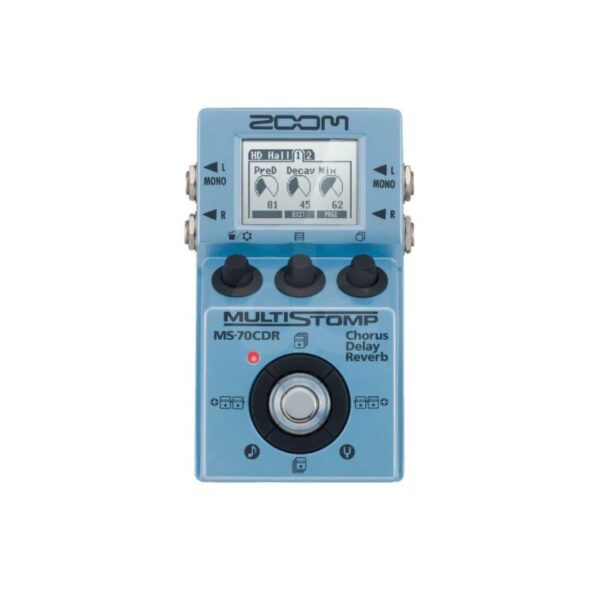 Pedal Zoom MS 70CDR MULTI STOMP GUIT Y BAJO Duosonic Bogota