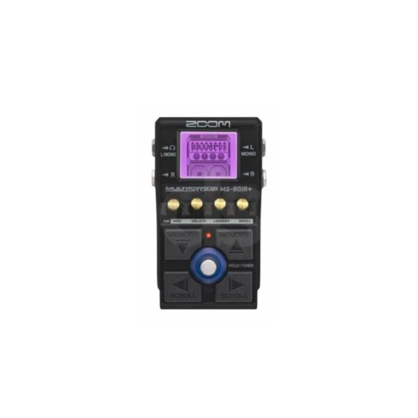Pedal de efectos Zoom GUIT MS 80IR+ Duosonic Bogota