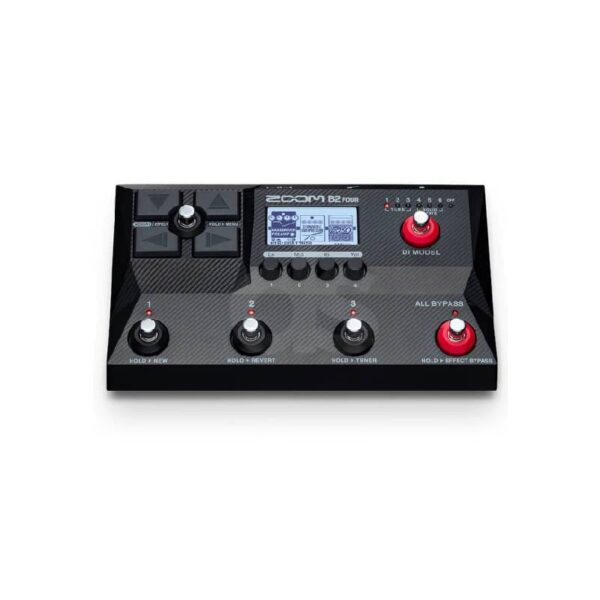 Procesador de efectos Zoom B2 FOUR 220EU Duosonic Bogota
