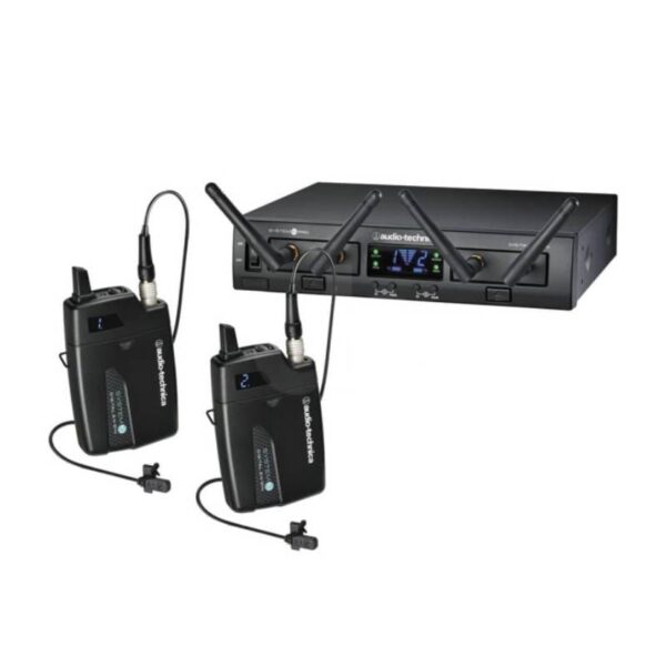Sistema de micrófono inalámbrico Audiotechnica ATW 1311 L Duosonic Bogota