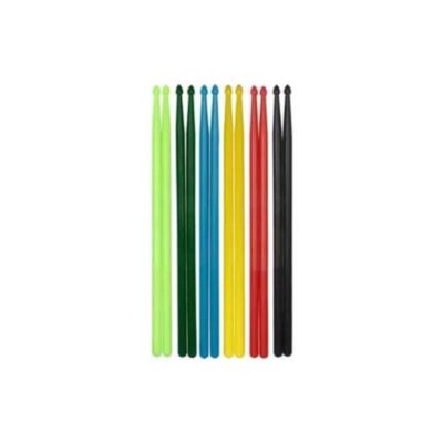 Baquetas plásticas de color Kompass RDSP5A 7A Duosonic Bogota
