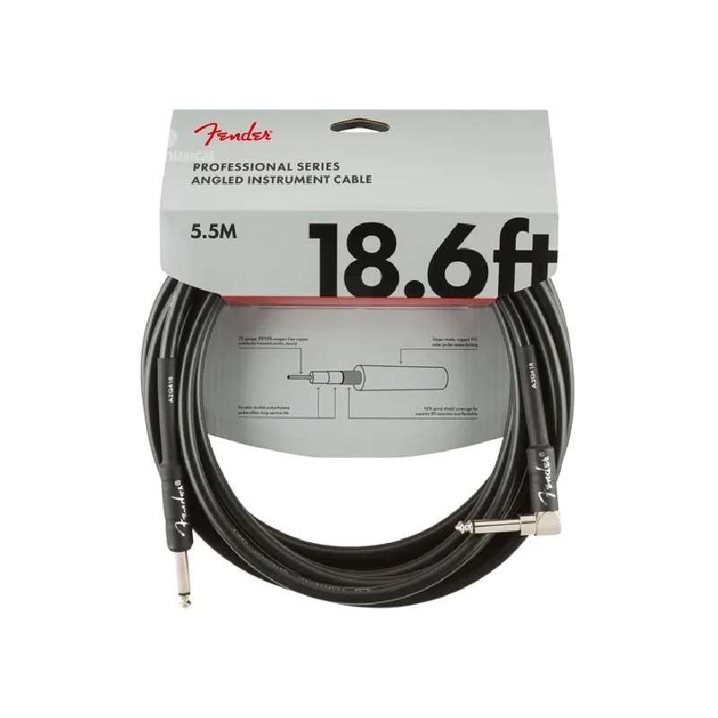 Cable Fender PROF ANGLED 18.6ft 5.5M 0990820019 Duosonic Bogota