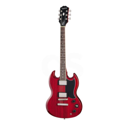 Guitarra eléctrica Epiphone SG TRIBUTE E1SGTCHNH1L ZURD Duosonic Bogota