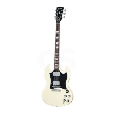 Guitarra eléctrica Gibson SG STD CLASSIC SGS00CWCH1 WH Duosonic Bogota