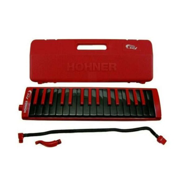 Melódica Hohner FIRE C9432174 ROJO NEGRO 32 Duosonic Bogota