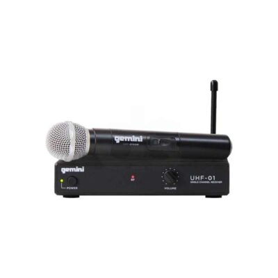 Micrófono inalámbrico Gemini UHF 01M F1 F2 Duosonic Bogota