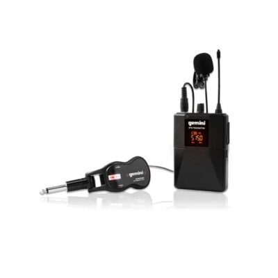 Sistema inalámbrico para micrófono Gemini GMU HSL100 Duosonic Bogota
