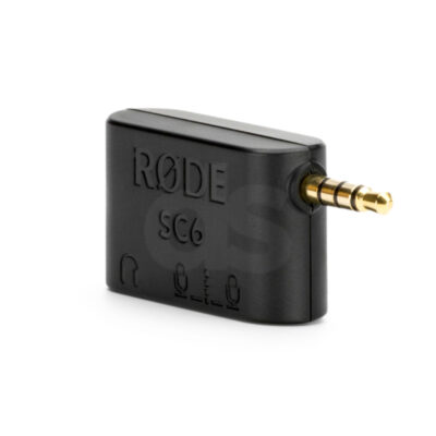 Adaptador de entrada Dual TRRS y salida para audifono RODE SC6 Duosonic Bogota