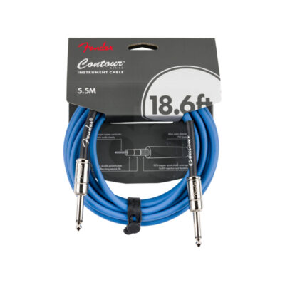 Cable Fender CONTOUR 18.6FT AZUL 0990571802 Duosonic Bogota