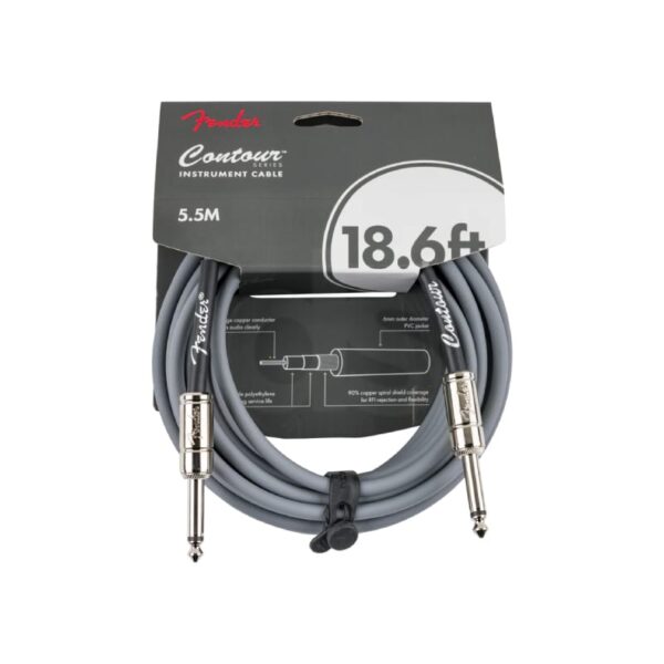 Cable Fender CONTOUR 18.6FT PLATEADO 0990571824 Duosonic Bogota