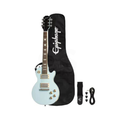Guitarra eléctrica Epiphone ES1PPLFPBNH1 LP ESTUCH CAB Duosonic Bogota