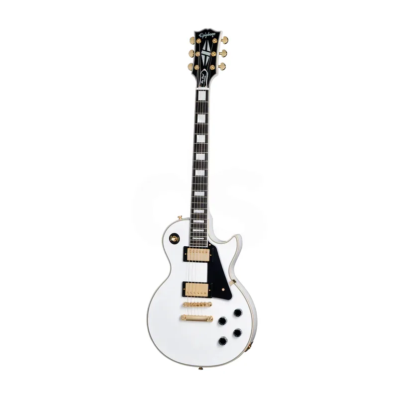 Guitarra eléctrica Epiphone LP CUSTOM ECLPCAWGH1 Duosonic Bogota