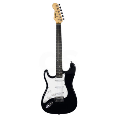 Guitarra eléctrica zurda MC ART+ SST 01L BK Duosonic Bogota