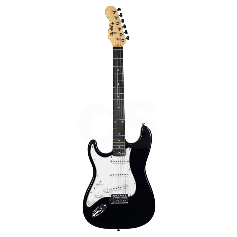 Guitarra eléctrica zurda MC ART+ SST 01L BK Duosonic Bogota