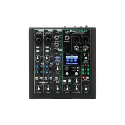 Mezclador USB de 6 canales con bluetooth Mackie ProFX6v3+ Duosonic Bogota