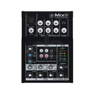 Mezclador compacto Mackie MIX5 Duosonic Bogota
