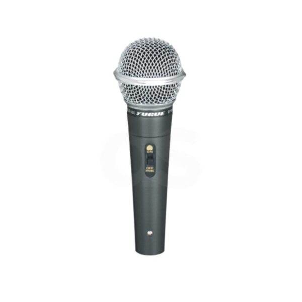 Micrófono metálico XLR XLR con 6 mts de cable Fugue FM 580 Duosonic Bogota