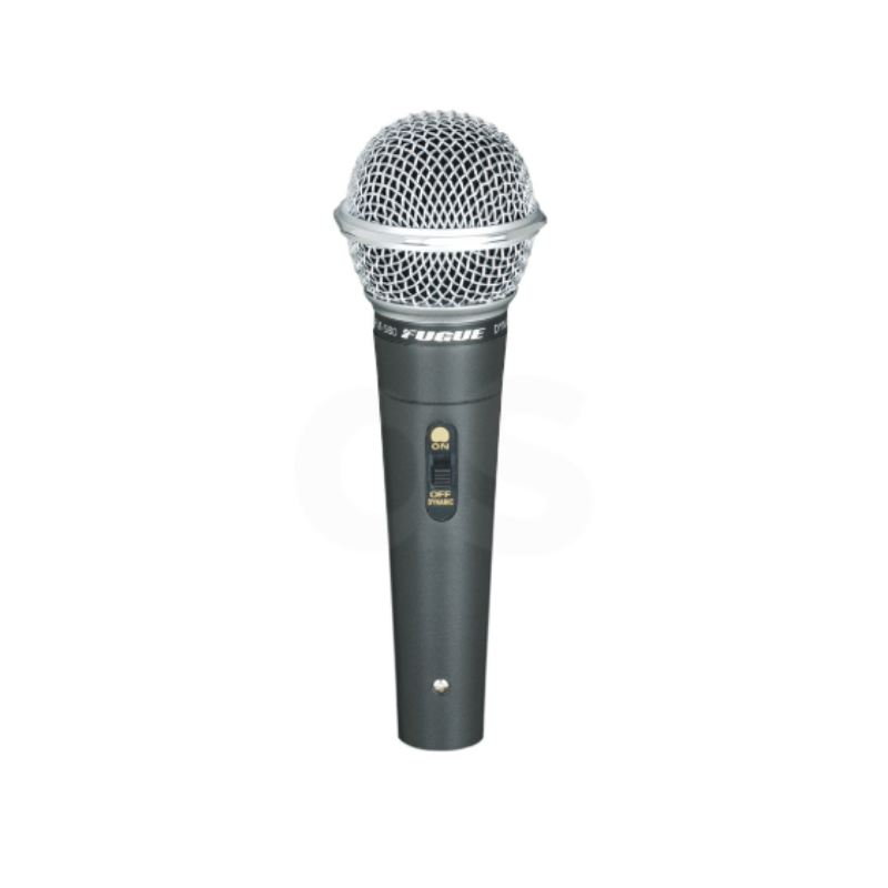Micrófono metálico XLR XLR con 6 mts de cable Fugue FM 580 Duosonic Bogota