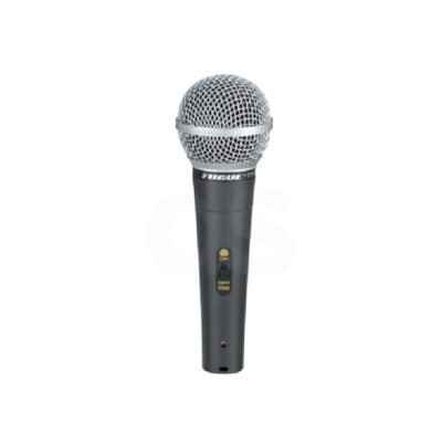 Micrófono metálico profesional con 6 mts de cable Fugue FM 58 Duosonic Bogota