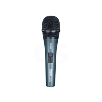 Micrófono metálico profesional con 6 mts de cable Fugue FM 868 Duosonic Bogota