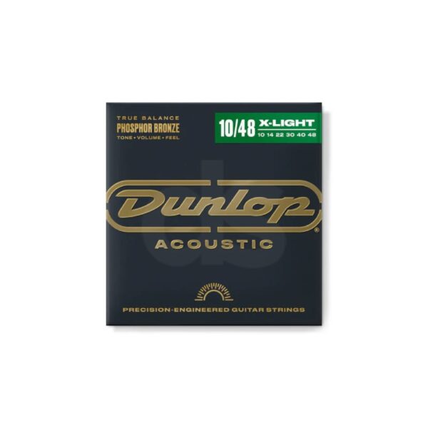 Encordado de guitarra acústica Dunlop DAP1048 AG PHB 38220104 Duosonic Bogota