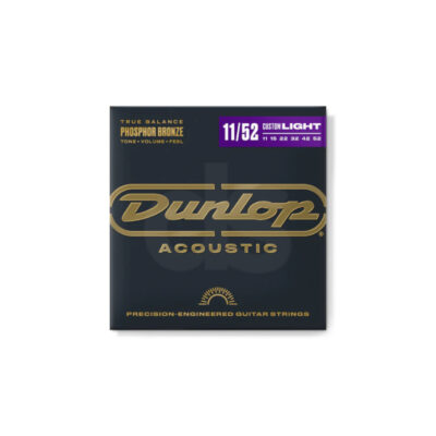Encordado de guitarra acústica Dunlop DAP1152 AG PHB 38220115 Duosonic Bogota