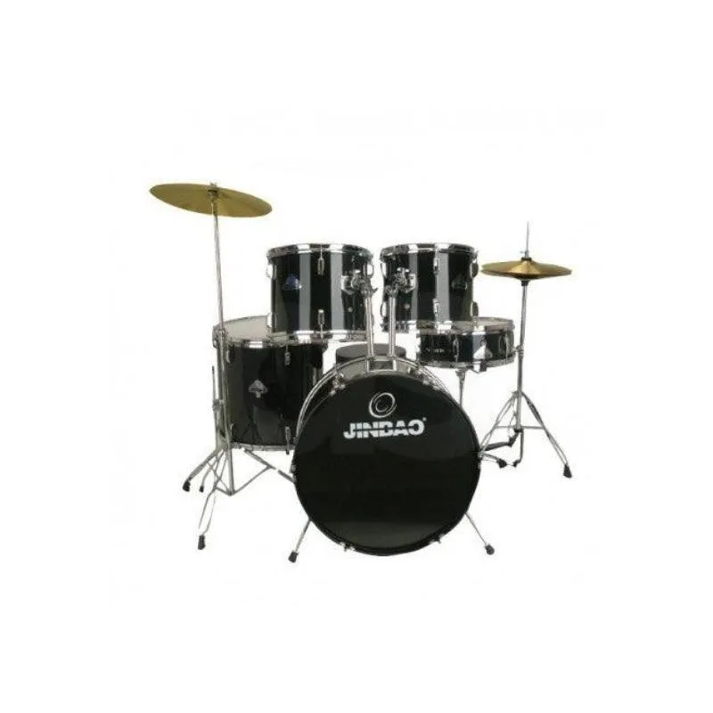Batería Jinbao JBP1601A ATRILES NEGROS NEGRA Duosonic Bogota