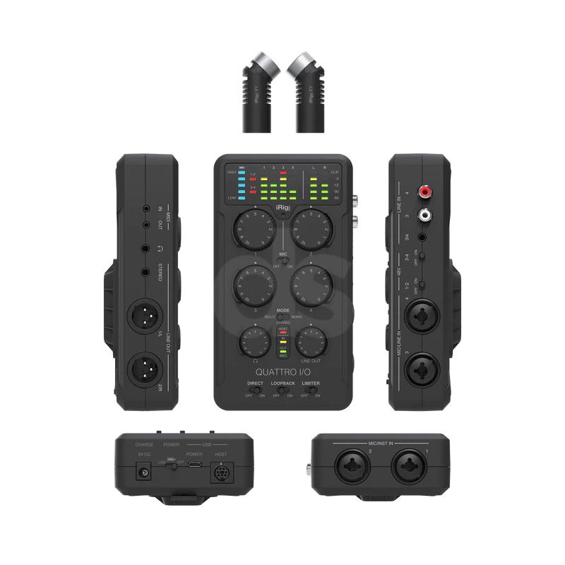 Interfaz de audio Ik Multimedia iRig Pro Quattro I O DELUXE Duosonic Bogota