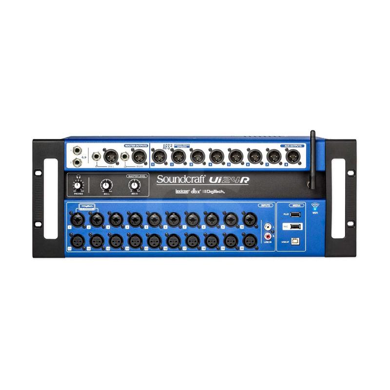 Mezclador digital 24 entradas 10 MIC LINE USB SOUNDCRAFT UI 24R Duosonic Bogota