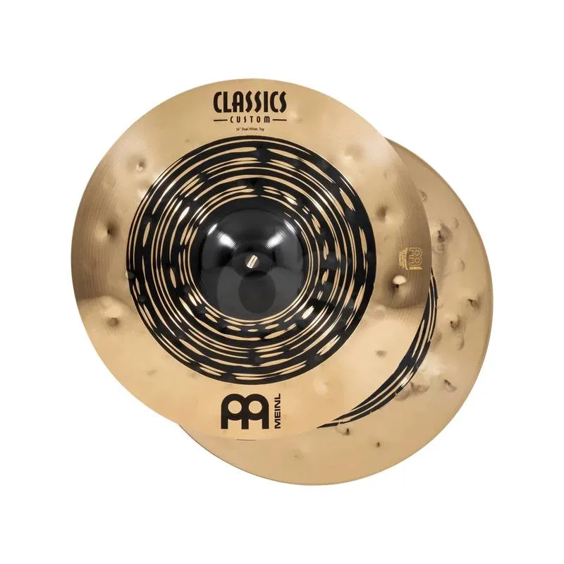 Platillo Meinl Classics Custom De 14 Cc14Duh Dual Hit Hat Duosoni nuevo