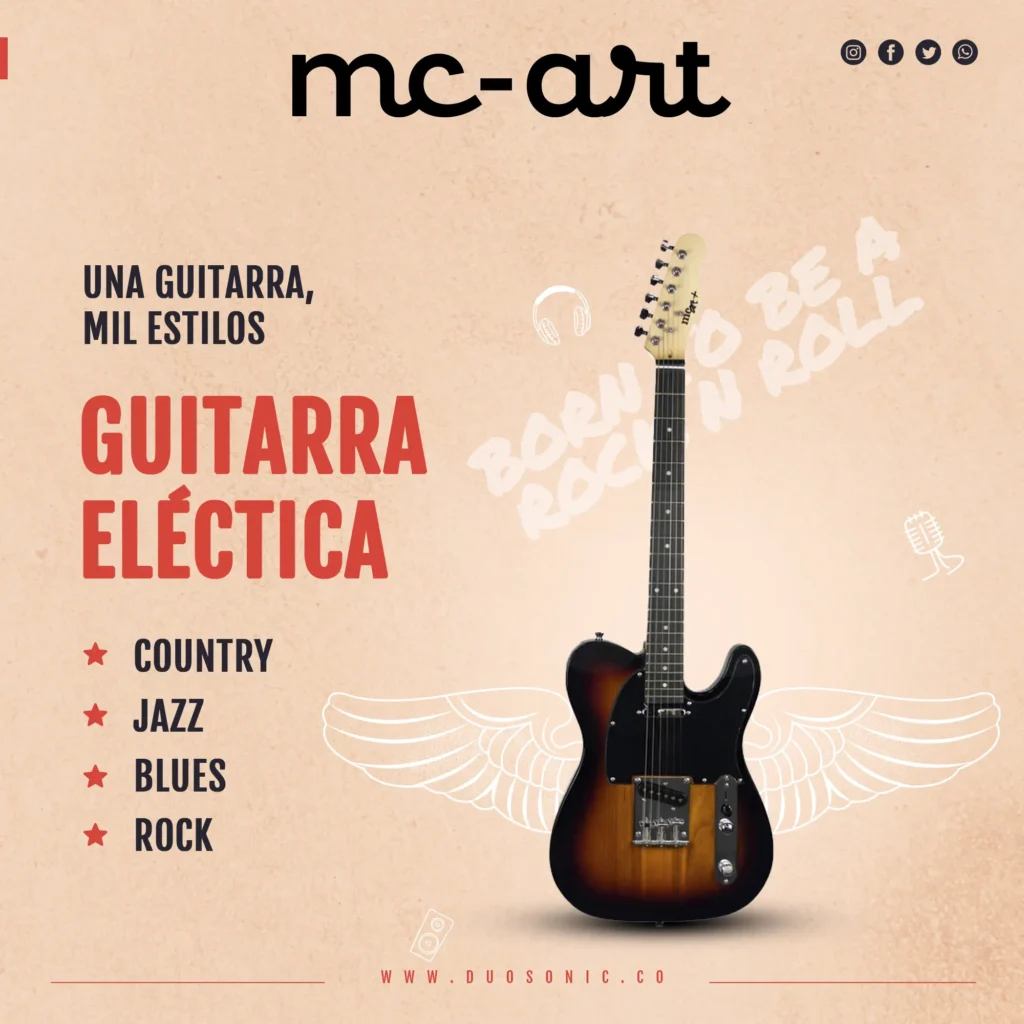 guitarras mc art