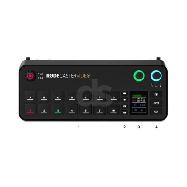Consola de producción de video y audio RODE RCV S Duosonic Bogota