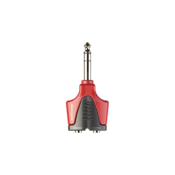 2 Jack 3.5mm TRS = Plug TRS 6.3mm Roxtone RPAN340 Duosonic Bogota