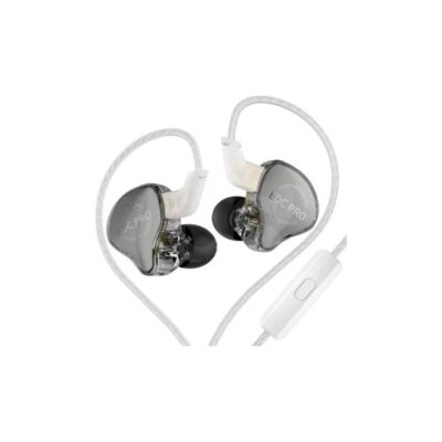 Audífonos In Ear KZ EDC PRO gris cable plata Duosonic Bogota