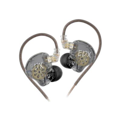 Audífonos In Ear KZ EDX LITE gris transparente Duosonic Bogota