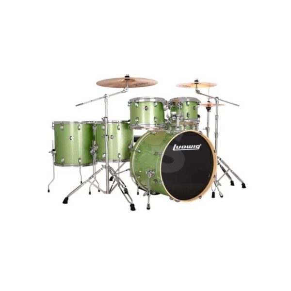Batería Ludwig EVOLUTION 6PC LE622018DIR mint Duosonic Bogota