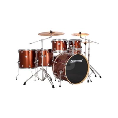 Batería Ludwig EVOLUTION 6PC LE622024DIR copper Duosonic Bogota