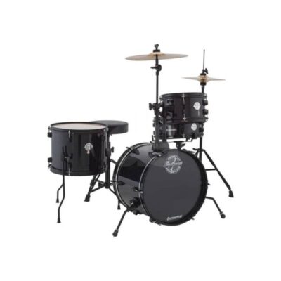 Batería Ludwig POCKET KIT 4PC SPKL LC178X016 negro Duosonic Bogota