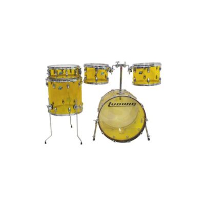 Batería Ludwig VISTALIT 5PC L9125EX56 amarillo Duosonic Bogota