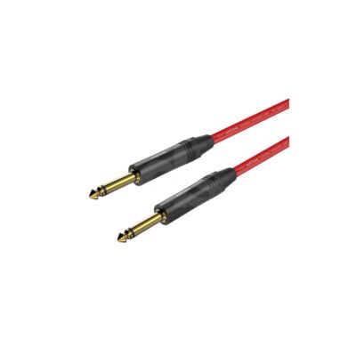 Cable para instrumento de alto desempeño 6Mt Roxtone MGJJ110L6 Rojo Duosonic Bogota