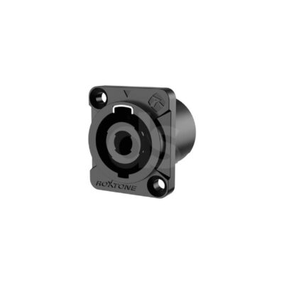 Conector Jack Speak On 4 polos con seguro metálico Roxtone RS4MD T Duosonic Bogota