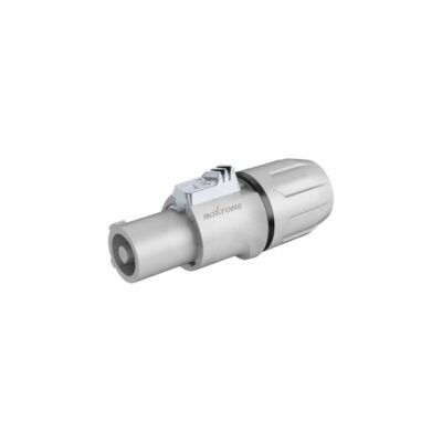 Conector PowerCON de 3 polos (AC) con seguro Roxtone RAC3FCO WP Duosonic Bogota