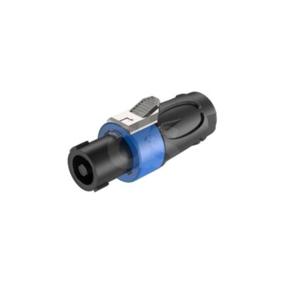 Conector Speak On de 3 partes 4 polos Roxtone RS4F N BU Duosonic Bogota