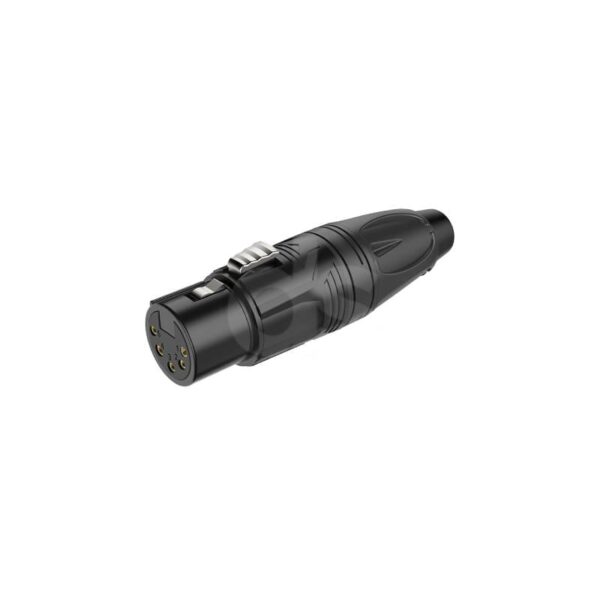 Jack XLR de 5 polos Silver Niquelado Roxtone RX5F BG Duosonic Bogota (1)
