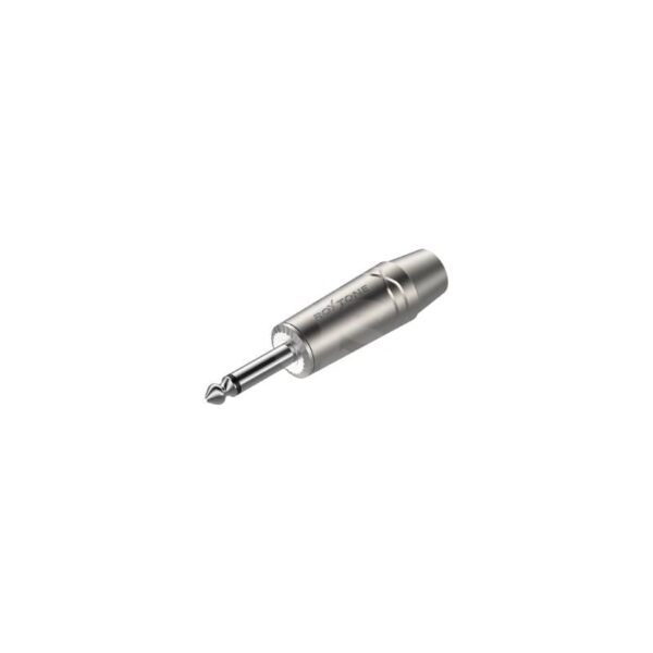 Plug Monofónico 6.3mm pintura negra electroforética Roxtone RJ2PX NN Duosonic Bogota